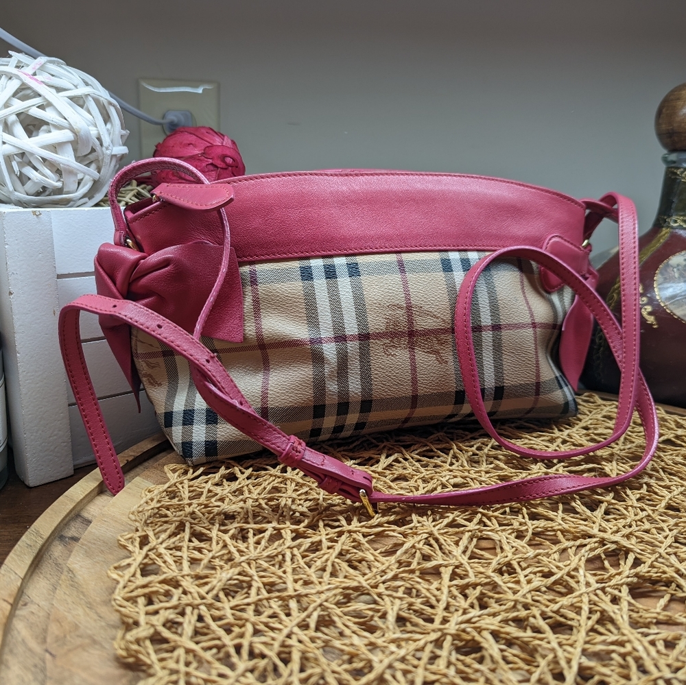 Burberry Haymarket crossbody